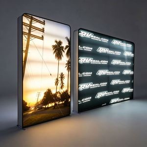 SEG Tension Lightbox with Custom Print Tension Fabric LED Display for Portable Exhibition Backdrop Trade Show Signage Stand <b>Box</b> - Product Image 1