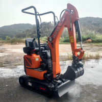 Mini-excavatrice CE 3,5 tonnes avec moteur Kubota certifié CE EPA, nouvelle pelle sur chenilles 2 tonnes 1 tonne, mini-excavatrices agricoles compactes, livraison gratuite