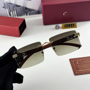 2025 di lusso di marca in metallo taglio diamante <span class=keywords><strong>occhiali</strong></span> <span class=keywords><strong>da</strong></span> <span class=keywords><strong>sole</strong></span> <span class=keywords><strong>da</strong></span> uomo di lusso senza montatura colore quadrato legno piccolo Frameless <span class=keywords><strong>occhiali</strong></span> <span class=keywords><strong>da</strong></span> <span class=keywords><strong>sole</strong></span> donna - Product Image 3