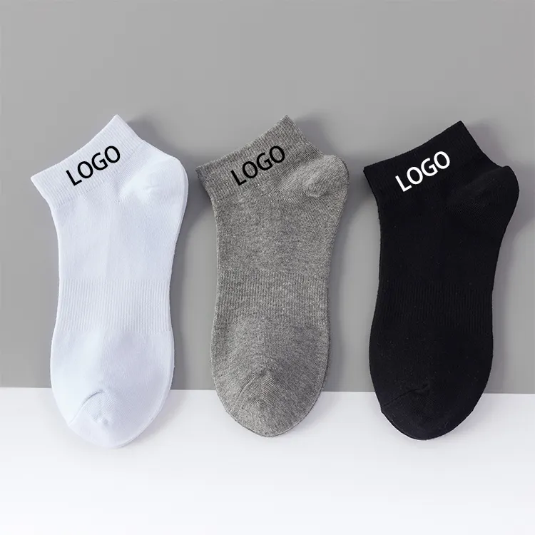 Cheap Wholesale OEM Cute Ankle Socks Custom Logo Summer Casual Socks Women Slipper Socks