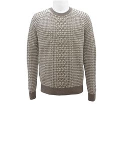 Men's Geometric Knit <b>Pullover</b> <b>Sweater</b> Full Sleeve Autumn Wear Standard Thickness - Product Image 4