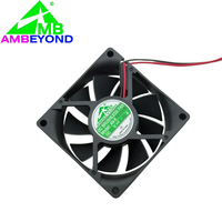 Ventilador Axial Silencioso DC 7020 70x70x20mm 12V Sin Escobillas para Amplificador PA de Escenario, Receptor AV DJ, Rack de Cine en Casa
