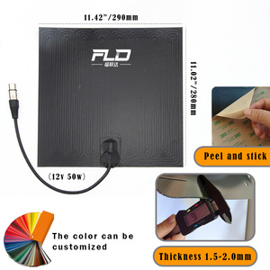 Feuille chauffante électrique en silicone pour sac de livraison de nourriture, coussin chauffant pour boîte à pizza, coussin de conservation de la chaleur - Product Image 2