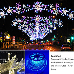 Grand motif <span class=keywords><strong>de</strong></span> Noël LED 2D extérieur pour éclairage <span class=keywords><strong>de</strong></span> rue, décoration <span class=keywords><strong>de</strong></span> Noël commerciale pour la ville - Product Image 3