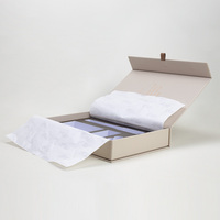 Boîte cadeau rigide personnalisée à couvercle magnétique avec languette de traction et plateau de rangement pour l'emballage d'appareils de beauté, vente en gros à l'exportation