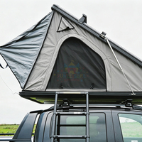 Tente de toit rigide en aluminium triangulaire de haute qualité, tente de toit pour voiture, tente de toit imperméable, Dachzelt, tente de toit pour camping-car