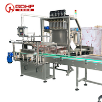 GDHP Servomoteur Automatique Remplissage à Chaud Machine de Capsulage Ligne de Production pour Pâte Crème Pommade Vaseline