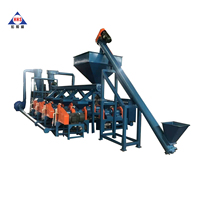 Machine de recyclage de pneus de déchets broyeur de poudre de pneus en caoutchouc pour 80mesh