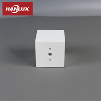 Plafonnier en plâtre GU10 sans cadre, rond ou carré, pour LED GU10, cadre de luminaire MR16