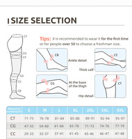Collants de compression respirants à bout ouvert pour femmes, 20-30 mmHg, qualité médicale, pour le soulagement des varices et des gonflements