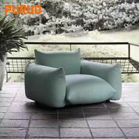 Vente en gros d'usine Puruo de fauteuil de canapé de mode moderne de style nordique fauteuil créatif fauteuil de paresseux de forme spéciale
