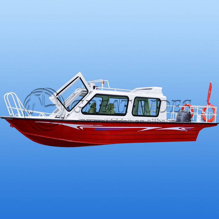 New Style Affordable Fishing Aluminum Boat Luxury Leisure Yacht Without