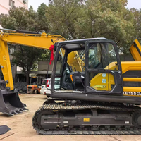 Excavator Crawler Medium Model XE155GA Populer dengan Berat Operasi 14600kg dan Bucket Pekerjaan Tanah 0.65cbm