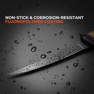 Coltello da Filettatura per Pesca con Lama in Acciaio Inossidabile, Ecologico, Durevole, di Livello Professionale, con Impugnatura Antiscivolo e Fodero Incluso - Product Image 3