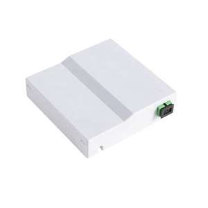 FTTH 1-Kern-Glasfaser-Frontplatte Weiß ABS-Kunststoff FTTH Roseta Optica Desktop-Glasfaser-Anschluss kasten - Product Image 1