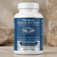 Complément de butyrate en gélules molles 1200 mg Postbiotique pour la santé intestinale, le soutien digestif et la réparation de la muqueuse intestinale