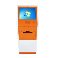 Anpassbare Tastatur-Terminal für Hotel-Selbstbedienung mit Android-Kiosk, SDK, Kapazitivem Touchscreen, QR-Code-Scanner und Kartenleser
