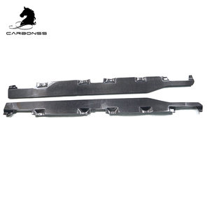 Falda lateral de fibra de carbono para coche, para <span class=keywords><strong>Mercedes</strong></span> Benz <span class=keywords><strong>AMG</strong></span> <span class=keywords><strong>GT</strong></span> <span class=keywords><strong>Coupe</strong></span> - Product Image 4
