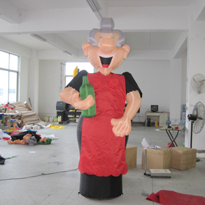 Hot Sale SPRING EMPIRE Brand Nylon <b>Inflatable</b> Holland Sara <b>Doll</b> 2.7mH for Party or Events - Product Image 3