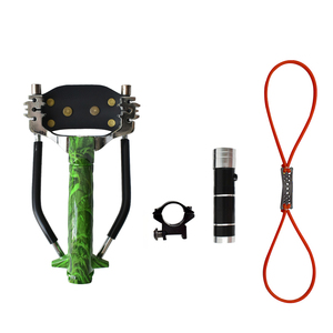 Súng cao su bắn cá + Đèn Pin + dây cao su mạnh mẽ bắn cá ngoài trời và gói Súng cao su săn bắn - Product Image 4