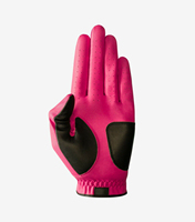 Fabricant de gants de golf Gant de golf en cuir Cabretta de couleur Gants de golf avec logo personnalisé