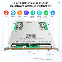 JKBMS 200A JIONG Smart BMS 3S 5S 8S, papan pelindung baterai 1A 2A keseimbangan aktif 12V 24V Lifepo4 Li-Ion Lo aplikasi komputer