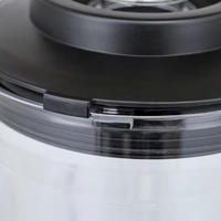 Blender commercial modèle 8002 OEM ODM 6L gris, fabricant de smoothies, boîtier ABS, utilisation hôtelière et domestique
