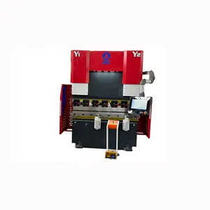 Günstiger Preis elektro hydraulische Abkant presse mit HK58T mit 2D-Programmierung und CAD-Zeichen biege maschine