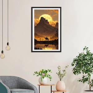Imágenes de Paisajes al Atardecer en Alta Definición, Impresión Digital en Lienzo, Diseño Personalizado para Decoración Moderna del <span class=keywords><strong>Hogar</strong></span> - Product Image 1