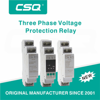 CSQ Motor Pengaturan Di Bawah, Frekuensi Relay Perlindungan Aktif Fase Digital Tegangan Rendah 220 Volt Dapat Disesuaikan
