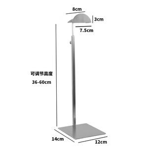 Espositore per Borse in Acciaio Inox, Supporto da Tavolo per Borsette e Pochette, Finitura Opaca per Negozi e Centri Commerciali - Product Image 5