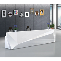 Cuisson Peinture Arc Guide Caissier Service Consultation Bureau Personnalisable Cuit Émail Réception Bureau pour Salon De Beauté Entreprise