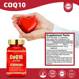 קפסולות CoQ10 עם PQQ לבריאות הלב, עייפות, פוריות ובריאות, קואנזים Q10 - Product Image 2