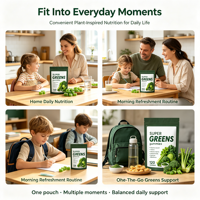 SYC BIO Gummies Super Greens Naturels Formule Quotidienne Bien-être & Soutien Digestif 120 Comprimés Sac de 600g Marque Privée OEM ODM