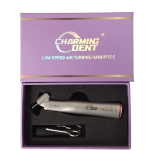 Charming <span class=keywords><strong>Dent</strong></span> 1:4.2 Pièce à main dentaire électrique haute vitesse à angle contrarien de 45 degrés, fibre optique, spray 4 voies, acier inoxydable, pour clinique - Product Image 3