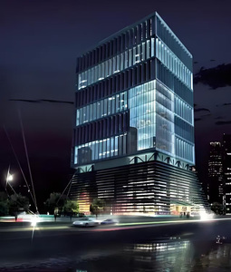 厂家直销建筑外墙双层玻璃节能公寓玻璃幕墙 - Product Image 5