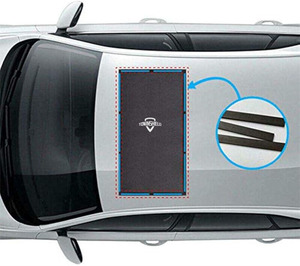 Toit ouvrant magnétique pour voiture Pare-soleil en maille respirante pour <span class=keywords><strong>camping</strong></span> de nuit Protection solaire UV lors du stationnement en voyage - Product Image 5