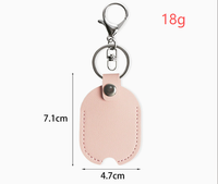 Housse de clé en cuir personnalisée avec logo, étui de protection pour clé de voiture, porte-clés, boucle de remplacement NFC pour clé de voiture, pour femmes et hommes
