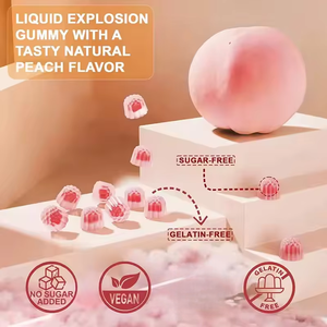 Suplemento multivitamínico múltiple para apoyar la inmunidad Cuidado DE LA SALUD <span class=keywords><strong>Colecalciferol</strong></span> <span class=keywords><strong>10000</strong></span> Calcio y vitamina D3 K2 Gomitas para la salud - Product Image 2