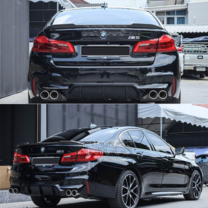 Alerón Trasero de Fibra de Carbono Pulido de Doble Cara para BMW Serie 5 G30 G38 y M5 F90, 2016-2023 - Product Image 5