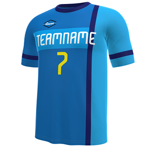 بدلات رياضية رجالية أنيقة باللون الأزرق للصيف، ملابس رياضية للرجال بأسلوب الهيب هوب، أطقم ملابس مخصصة - Product Image 2