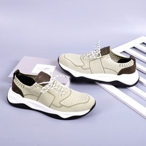 Chaussures de course décontractées pour hommes, respirantes et légères, à lacets, pour l'automne et l'hiver, avec empeigne en maille absorbant la transpiration, polyvalentes - Product Image 1