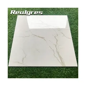 60x60 Sparkle Polished Porcelain Marble White Granite Vinyl Tile Flooring