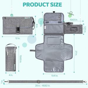 Tapis à langer de voyage personnalisé pour bébé, fabriqué en usine BSCI - Product Image 6