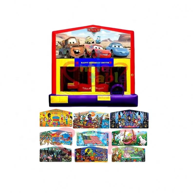 13 By 13 Promotional Mode Modar Inflatable Bounce House Banner Art Panel For Inflatable