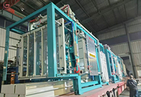 Fabricant professionnel chinois, vente directe, machine de moulage de formes en EPS contrôlée par PLC, équipement de fabrication de boîtes en mousse pour légumes et fruits