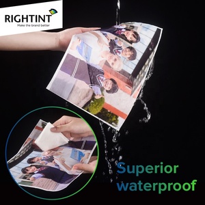 Papier autocollant en vinyle auto-adhésif étanche de taille <span class=keywords><strong>A4</strong></span> supérieure avec logo personnalisé Étiquettes d'emballage durables en PP pour imprimante à jet d'encre laser - Product Image 5