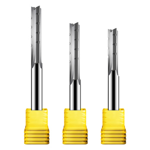 Tùy chỉnh cacbua vonfram hai sáo thẳng <span class=keywords><strong>bit</strong></span> 1/8mm-12mm Shank CNC <span class=keywords><strong>Router</strong></span> khắc phay cắt ODM OEM hỗ trợ - Product Image 1