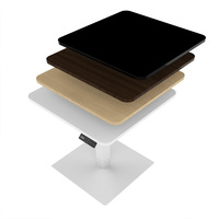 Tables basses réglables en hauteur motorisées mobiles à une seule jambe et une colonne Cadre de levage