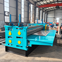Machine de formage de tuiles en acier ondulé de type tambour horizontal, facile à utiliser, pour tôles de toiture métalliques ondulées